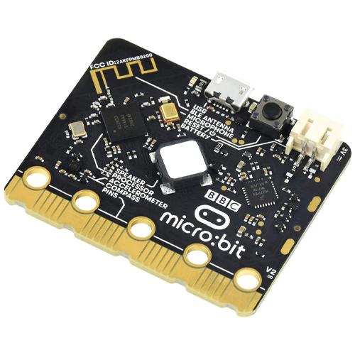 Плата разработчика BBC Micro bit V2.2 на ARM Cortex-M4 с Bluetooth-модулем (4087-aac4b) - фото 2 Плата разработчика BBC Micro bit V2.2 на ARM Cortex-M4 с Bluetooth-модулем (4087-aac4b) - фото 2