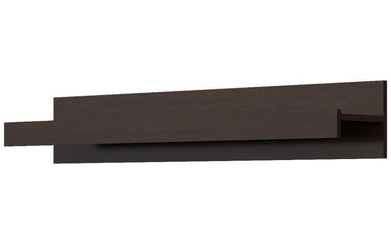 Полка навесная Эверест Британия ПН-10 Венге темный (е-20095)