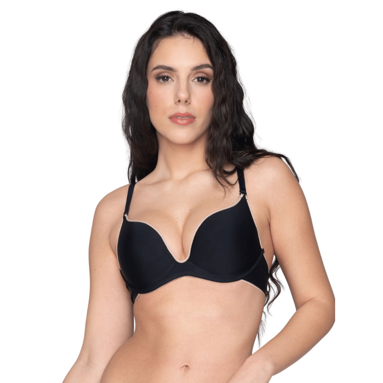 Бюстгальтер з пуш апом Luna 75B Чорний (1809-чорн)