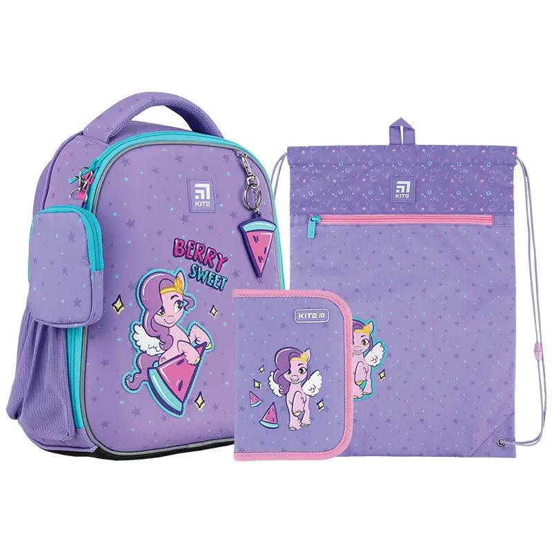 Школьный рюкзак KITE SET LP24-555S My Little Pony с пеналом и сумкой для обуви (994202)