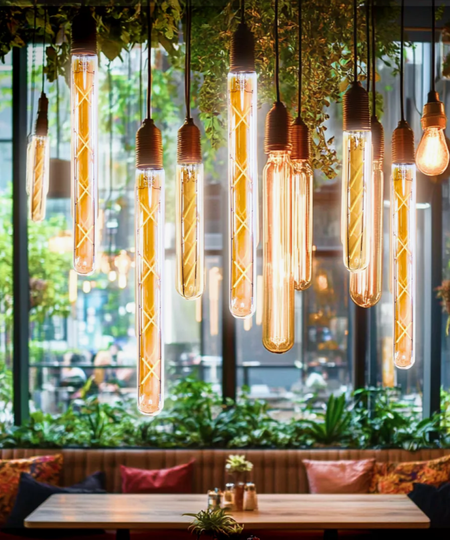 Лампа филаментная светодиодная ETRON 1-EFP-1105 6W 2500K T30 E27 Gold (1-EFP-1105) - фото 5 Лампа филаментная светодиодная ETRON 1-EFP-1105 6W 2500K T30 E27 Gold (1-EFP-1105) - фото 5