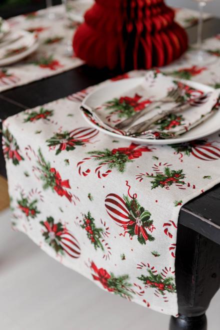 Доріжка Прованс Stripe Balls 40x136 см (42158) - фото 6 Доріжка Прованс Stripe Balls 40x136 см (42158) - фото 6