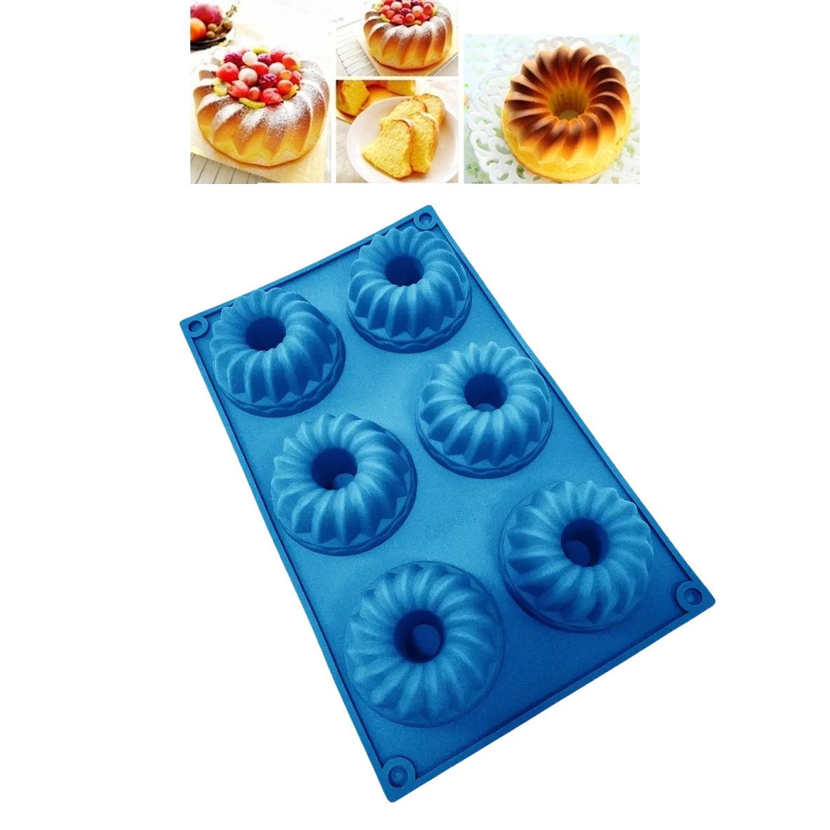 Форма силиконовая на планшете Profsil 28,3x17,2 см Голубой (1851796143) - фото 5