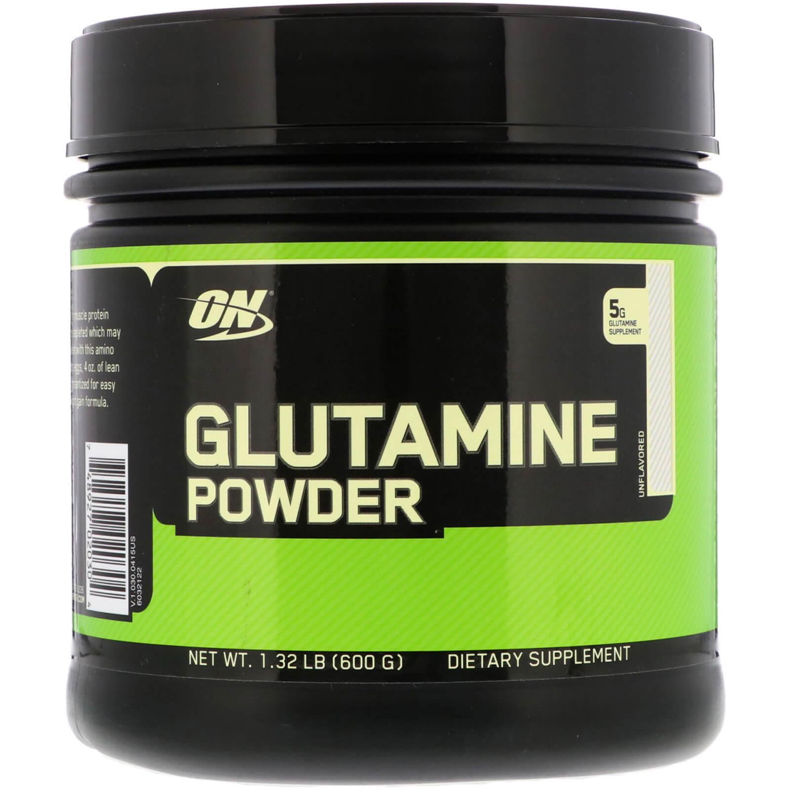 Аминокислоты Optimum Nutrition Glutamine Powder 600 г Без вкуса