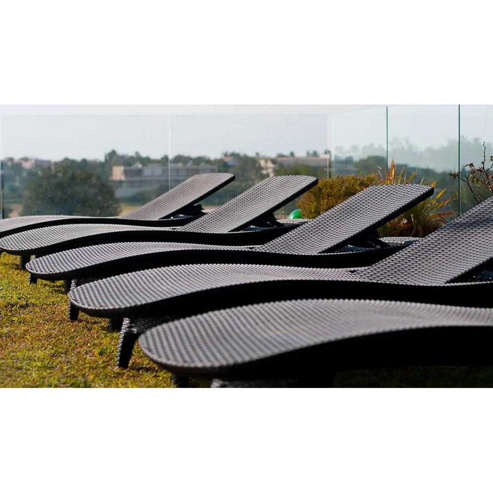 Шезлонг Keter Pacific Графитовый (230674) - фото 7 Шезлонг Keter Pacific Графитовый (230674) - фото 7