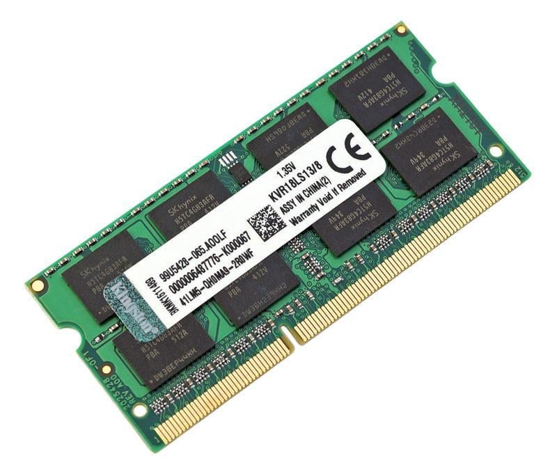 Оперативная память Kingston SODIMM DDR3L 8GB 1866MHz, PC3L-14900, 1.35V (KVR18LS13/8) Оперативная память Kingston SODIMM DDR3L 8GB 1866MHz, PC3L-14900, 1.35V (KVR18LS13/8)