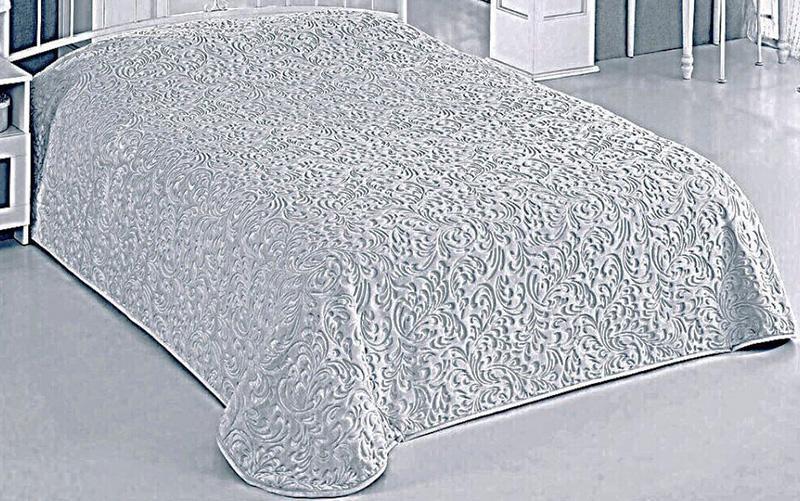 Плед Aksu Евро 220х240 см Серый Плед Aksu Евро 220х240 см Серый