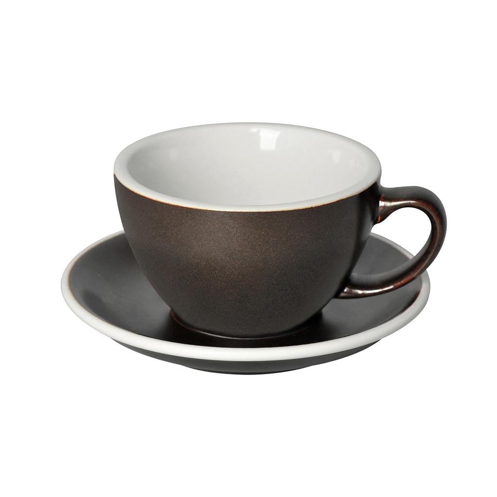 Набор Loveramics EGG Cafe Latte Cup and Saucer чашка и блюдце 300 мл Potters Colours Порох