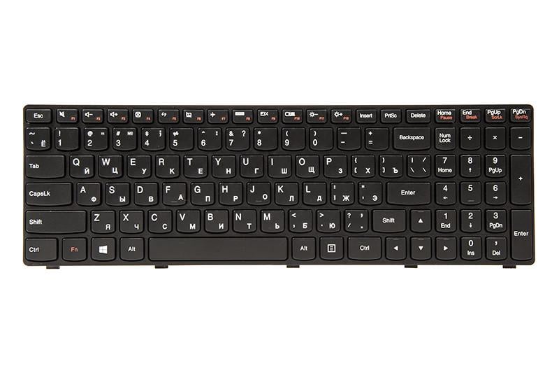 Клавиатура Power для ноутбука IBM/Lenovo IdeaPad G500 G505 черный фрейм Черный