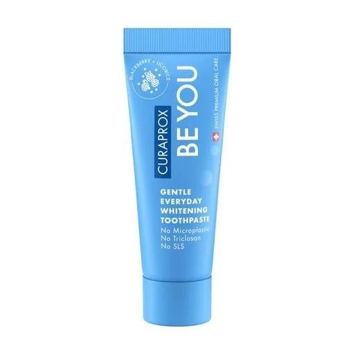 Зубная отбеливающая паста Curaprox Be You Ежевика + лакрица 60 мл - фото 2 Зубная отбеливающая паста Curaprox Be You Ежевика + лакрица 60 мл - фото 2