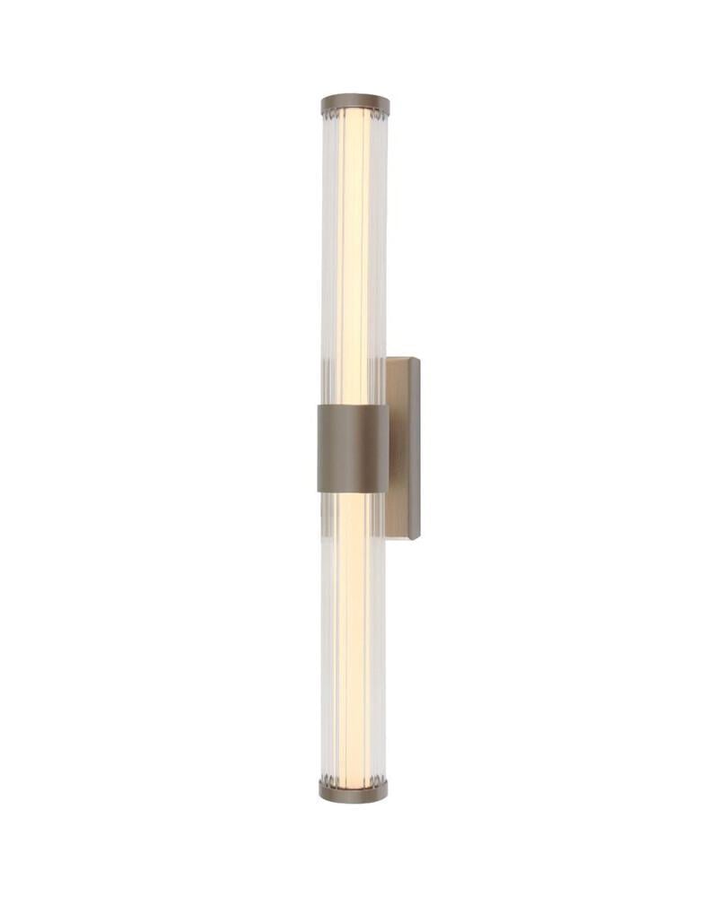 Настенный светильник Zuma Line WL32186/8W Eddie LED 1x8W 3000K 704Lm IP44 Коричневый (36583841)