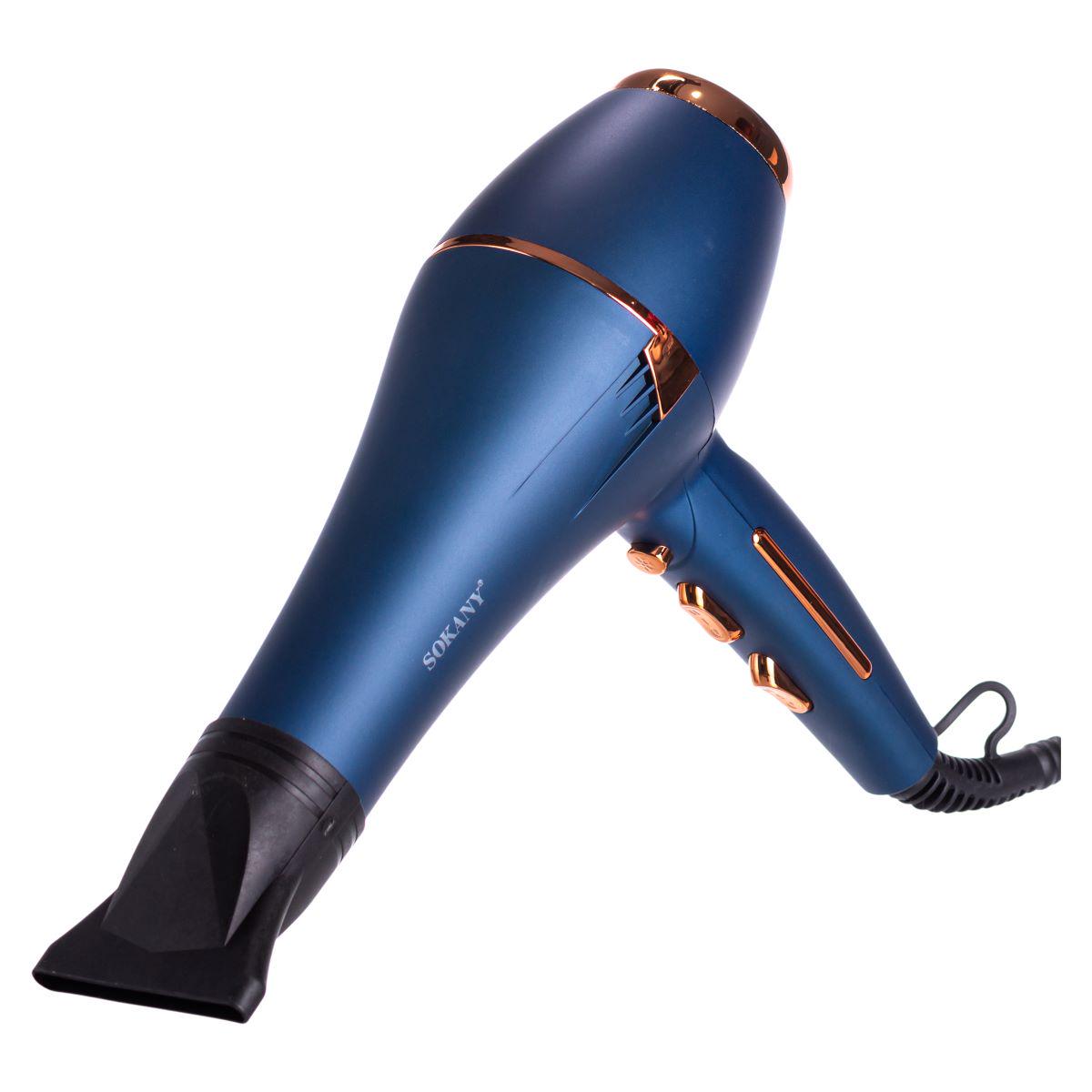Фен для волосся Sokany SK-14001 з насадками концентратор та дифузор 2400 Вт (7408) - фото 9 Фен для волосся Sokany SK-14001 з насадками концентратор та дифузор 2400 Вт (7408) - фото 9