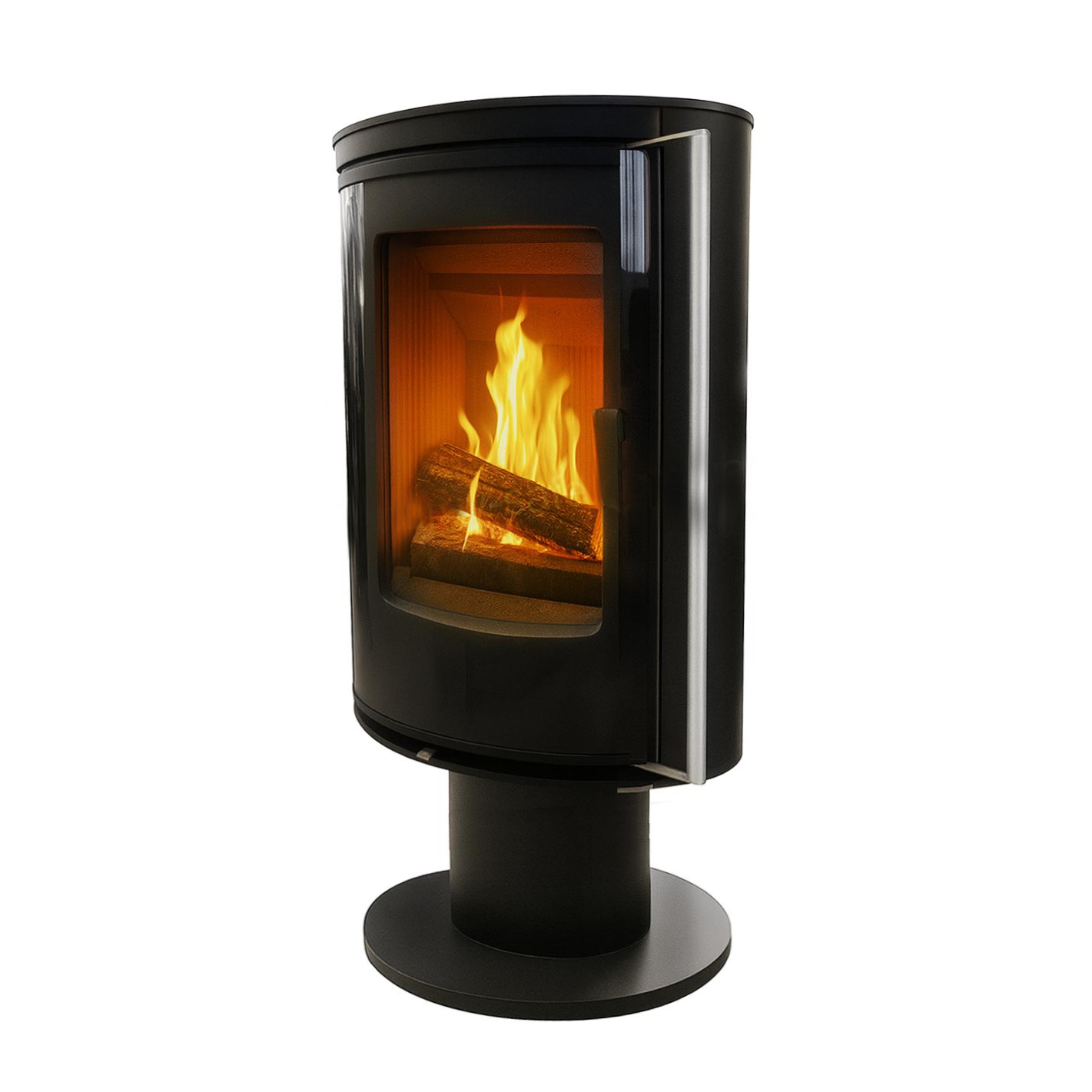 Печь дровяная поворотная Color Stove E16 Stahl 6 кВт (26553164) Печь дровяная поворотная Color Stove E16 Stahl 6 кВт (26553164)
