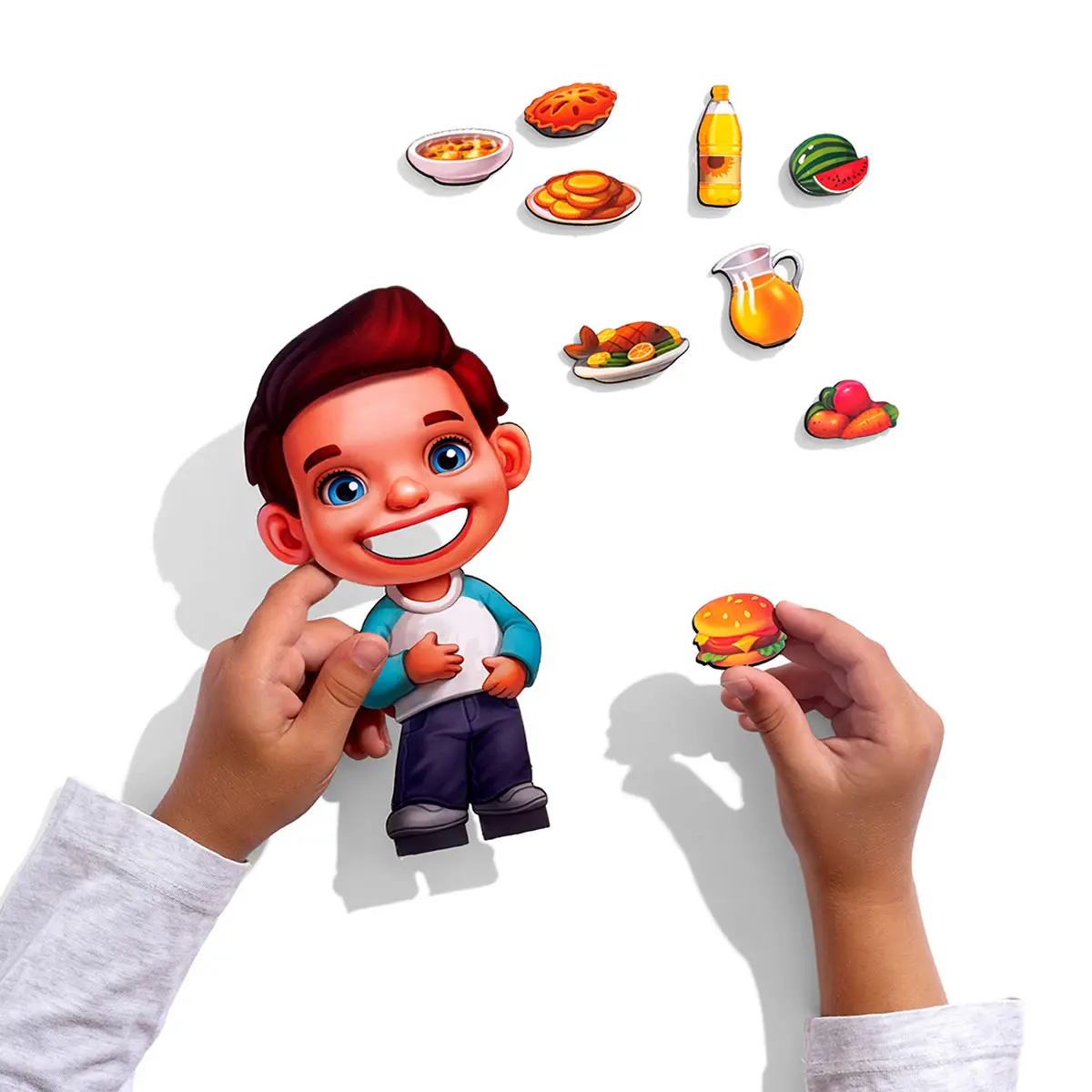 Игра на липучке Наведи порядок в комнате и накорми Ваню - фото 9