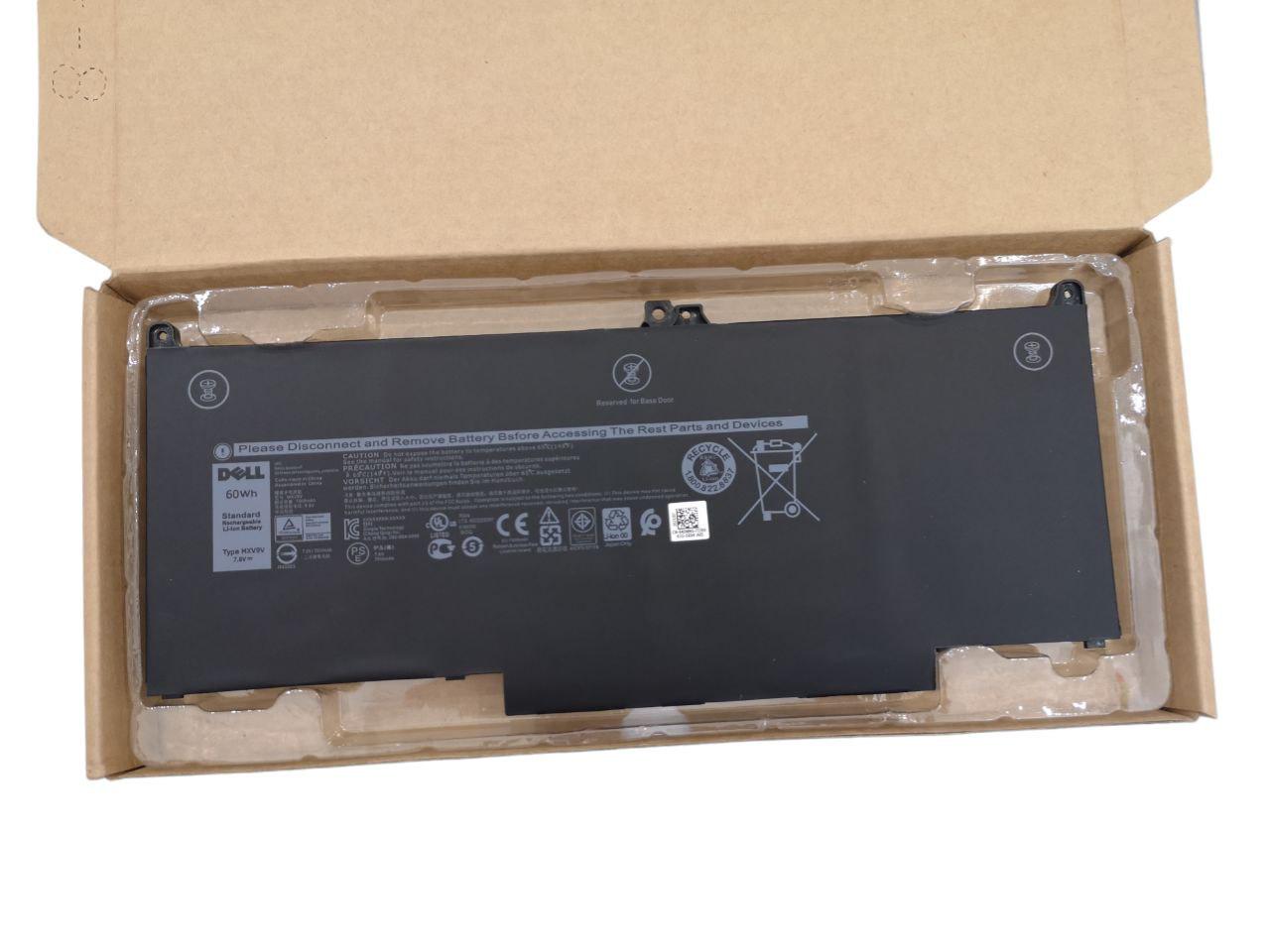 Аккумулятор для Dell Latitude 7300/7400/5300/P97G001/5VC2M/MXV9V 60Wh 7500 mAh