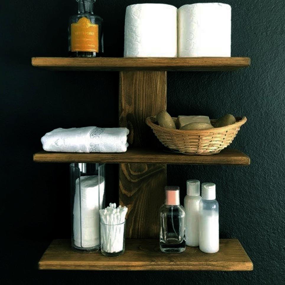 Полка для ванной из дерева Беренхоф Мускат (ВНП/007007)