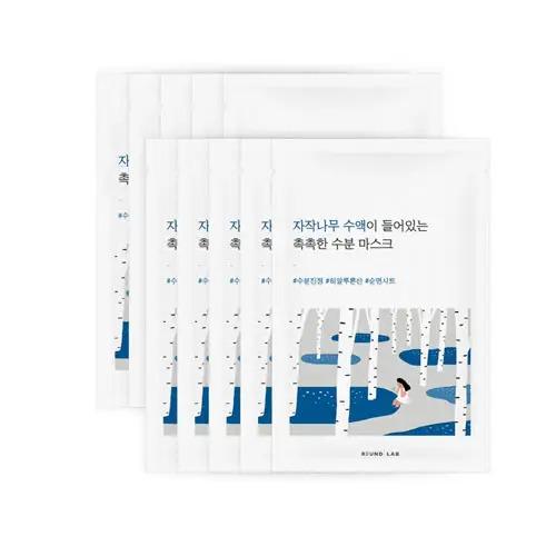 Маска зволожуюча ROUND LAB BIRCH JUICE Moisturizing Mask Sheet 25 мл (10461639) - фото 5