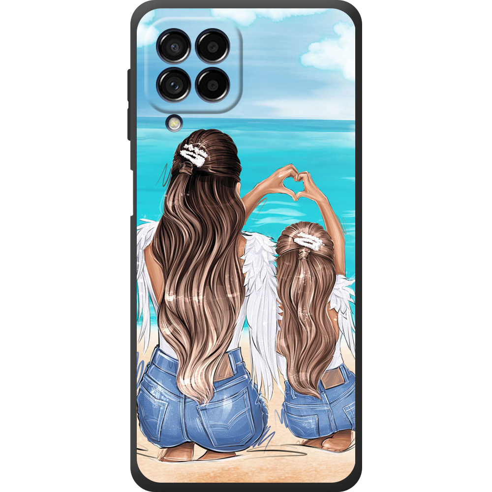 Чохол BoxFace Samsung Galaxy M53 5G (M536) Family Vacation Чорний силікон (44473-up2380-44483)