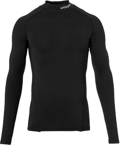Термофутболка компрессионная детская Uhlsport DISTINCTION PRO BASELAYER TURTLE NECK 1003069 01 152 см Черный