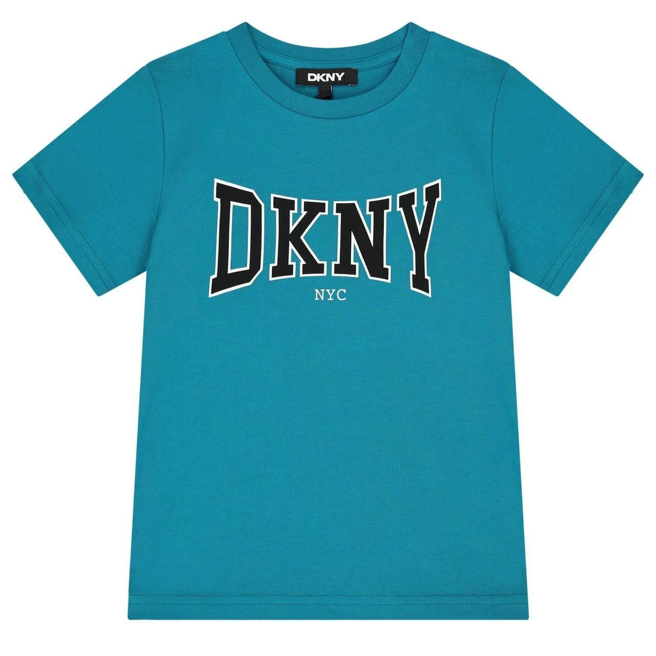 Футболка DKNY 60189 153 см р. 14 Бірюзовий (2922917264)