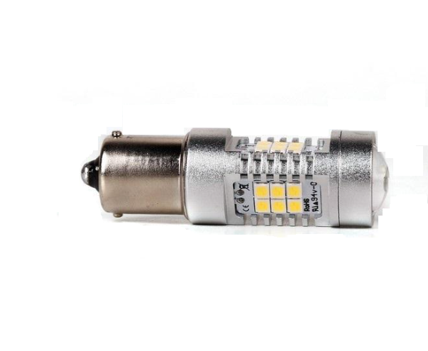 Лампа светодиодная для авто P21W 4G Carlamp вспомогательное освещение (4G21/1156)