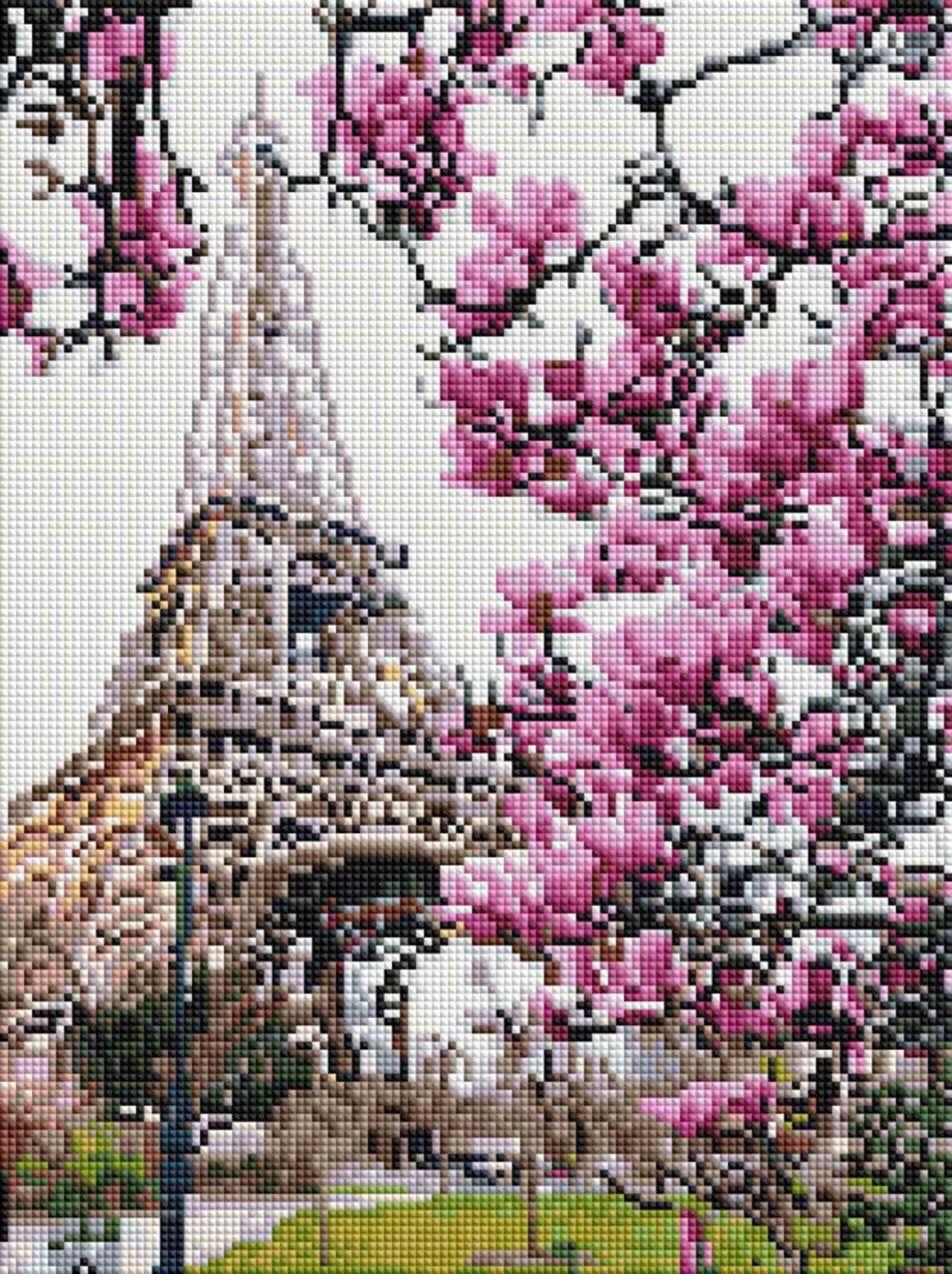 Набор алмазной мозаики ColorArt Ейфелевая башня в (цветахSP074) Набор алмазной мозаики ColorArt Ейфелевая башня в (цветахSP074)