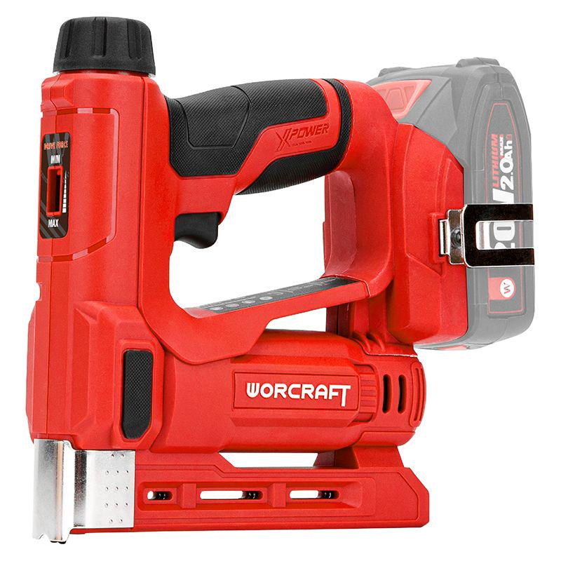 Цвяхозабивач акумуляторний комбінований Worcraft CNS‑S20LiC без акумулятора и зарядного (13285)