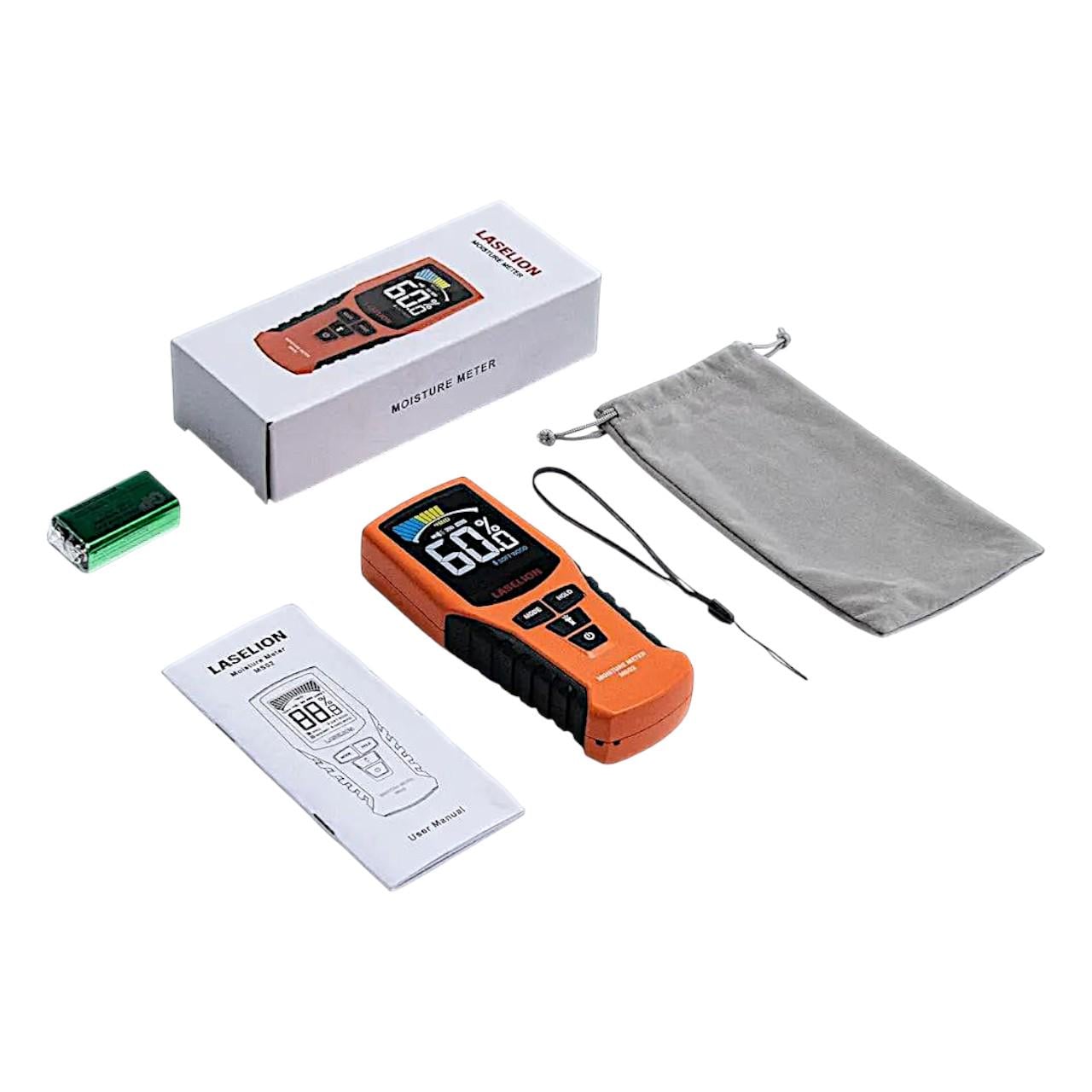 Вологомір LASELION MS02 Pinless Moisture Meter (32962418)