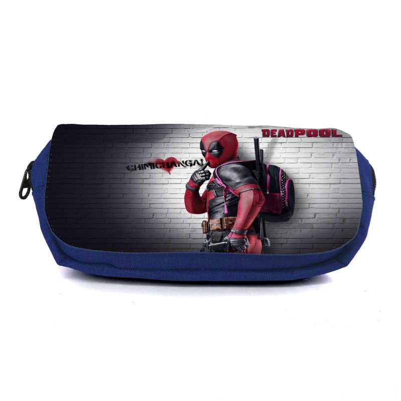 Пенал школьный Deadpool-009 Синий (2399980149)