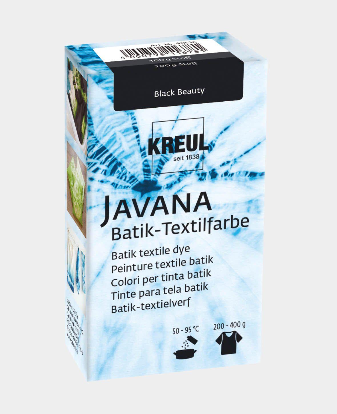 Краситель порошковый Kreul Javana Batik Dye 70 г 50-95°C Черный элегантный (KR-98536)