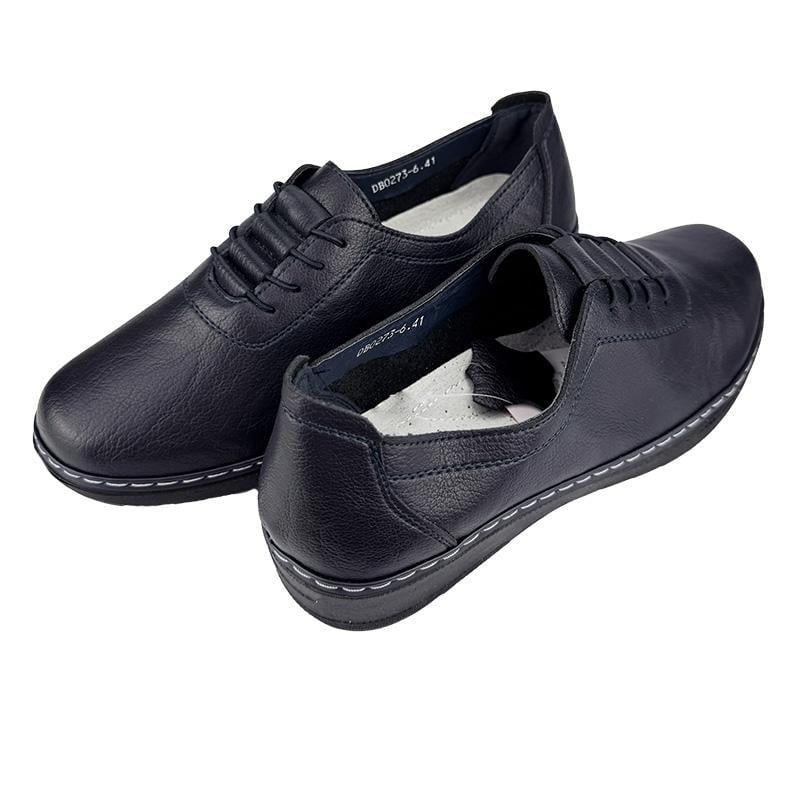 Мокасини жіночі шкіряні батали 2073-6 p. 41 26 см Синій - фото 3 Мокасини жіночі шкіряні батали 2073-6 p. 41 26 см Синій - фото 3