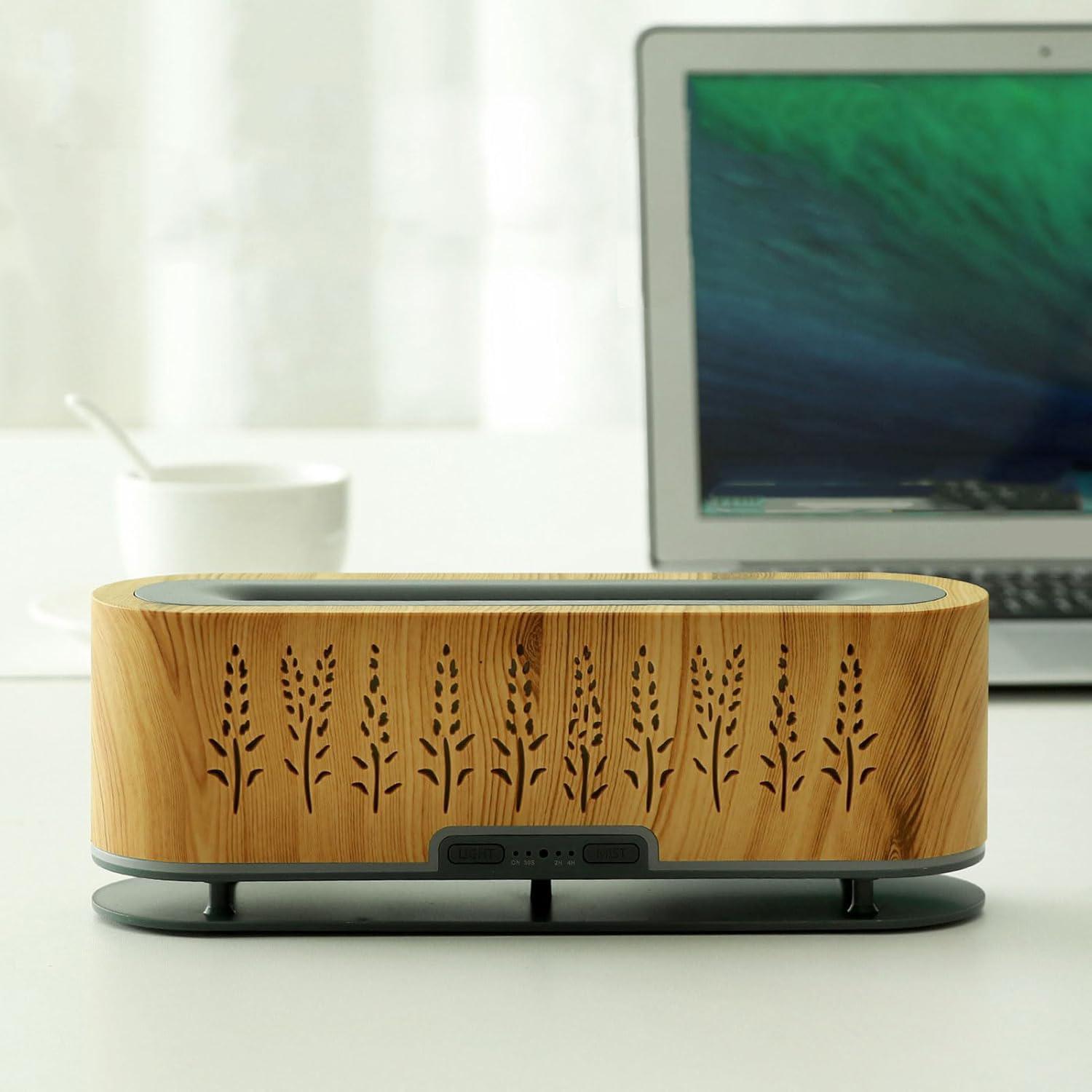 Зволожувач повітря-аромадифузор Doctor-101 Harvest shine 3в1 з ультразвуковим і LED нічником на 7 кольорів Дерево (72b5d65e) - фото 5