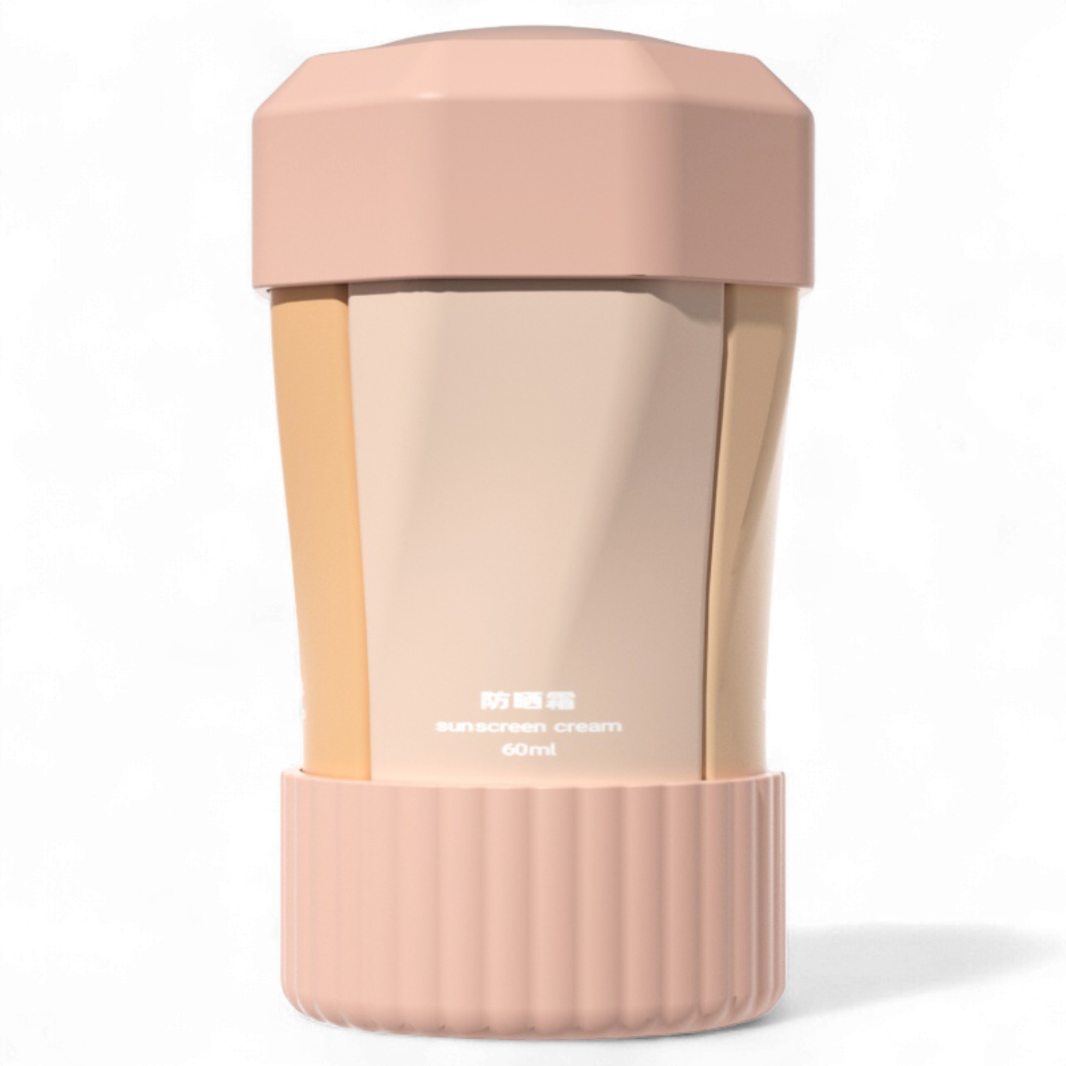 Набор флаконов для косметики дорожный 4в1 контейнеры для путешествий по 60 мл силиконовые Коричневый (113_3_0_3С)