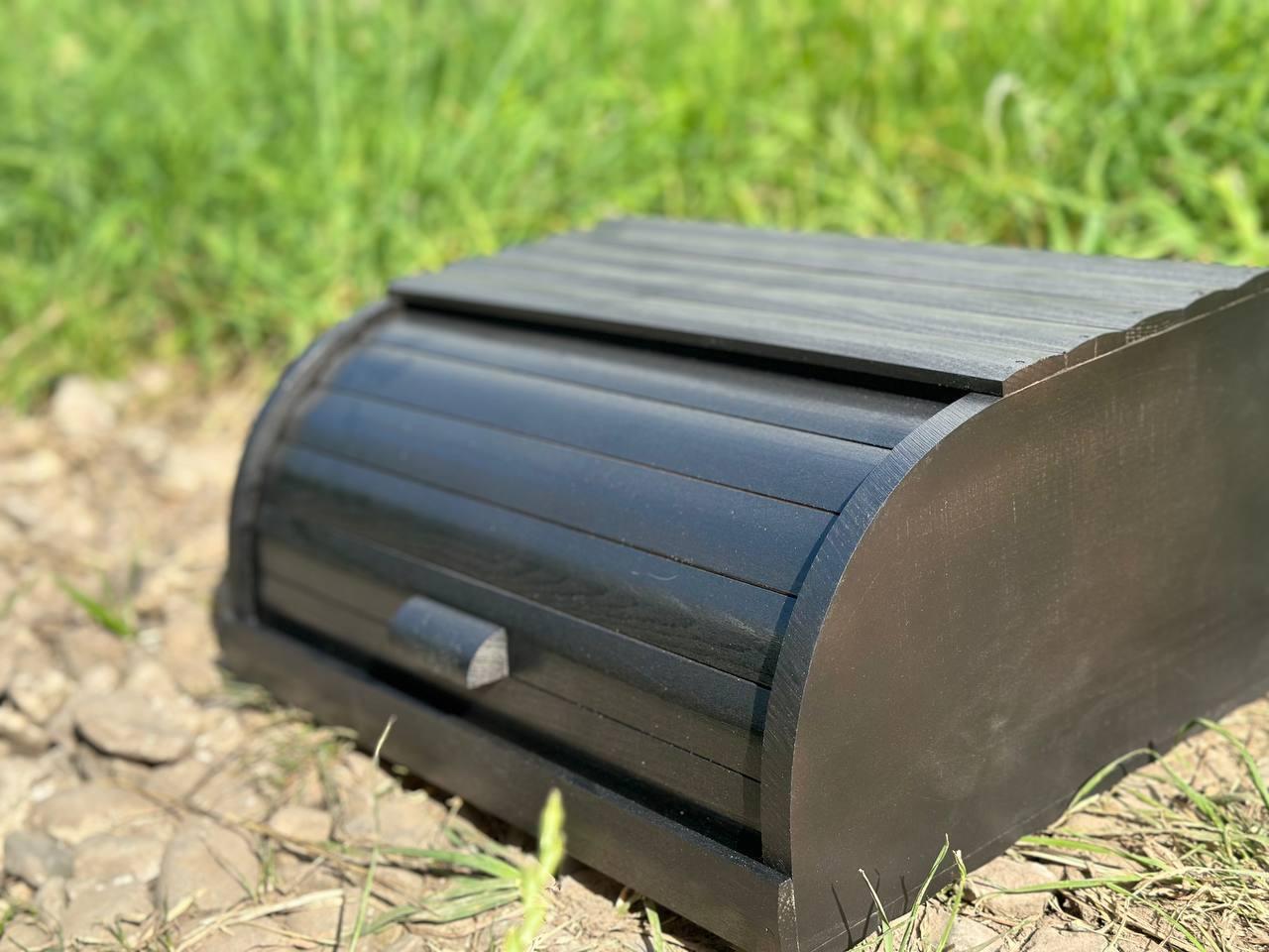 Хлебница деревянная Черный (1978841839) - фото 4