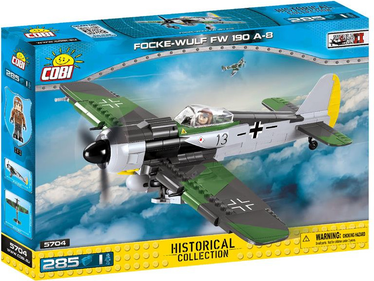 Конструктор Cobi Истребитель Фокке-Вульф FW-190 285 деталей (COBI-5704) - фото 3