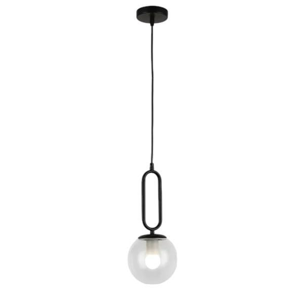 Подвесной светильник Modern Clear D20 E27 Black (Pl-0000545 M/Clear)