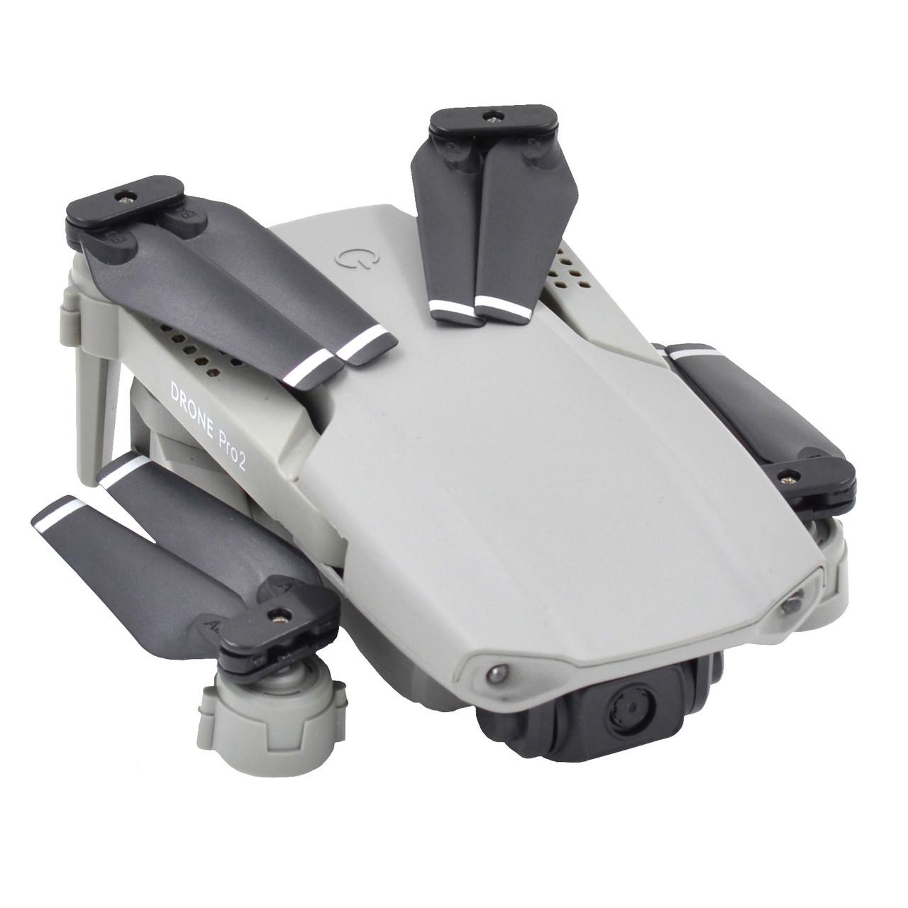 Квадрокоптер Eachine E99 PRO 2 Grey с двумя камерами и сумкой - фото 2