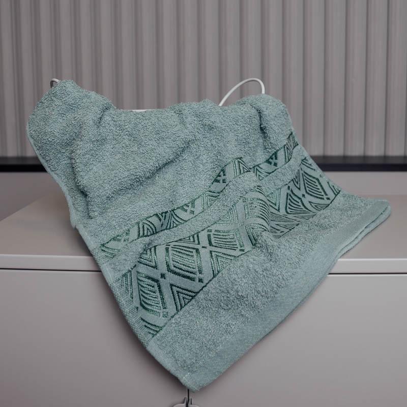 Полотенце для лица Ежедневная Нежность 100х50 см Зеленый (88248)