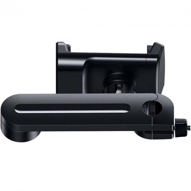 Автодержатель с беспроводной зарядкой Baseus Wireless Charger Energy Storage Backseat Holder Black (WXHZ-01) - фото 4