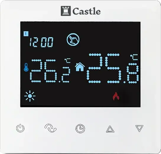 Программатор сенсорный Castle AC606H Белый