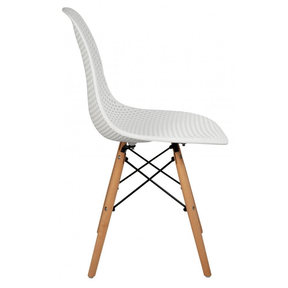 Стілець для кухні обідній Bonro B-707 Білий (47000042) - фото 3 Стілець для кухні обідній Bonro B-707 Білий (47000042) - фото 3