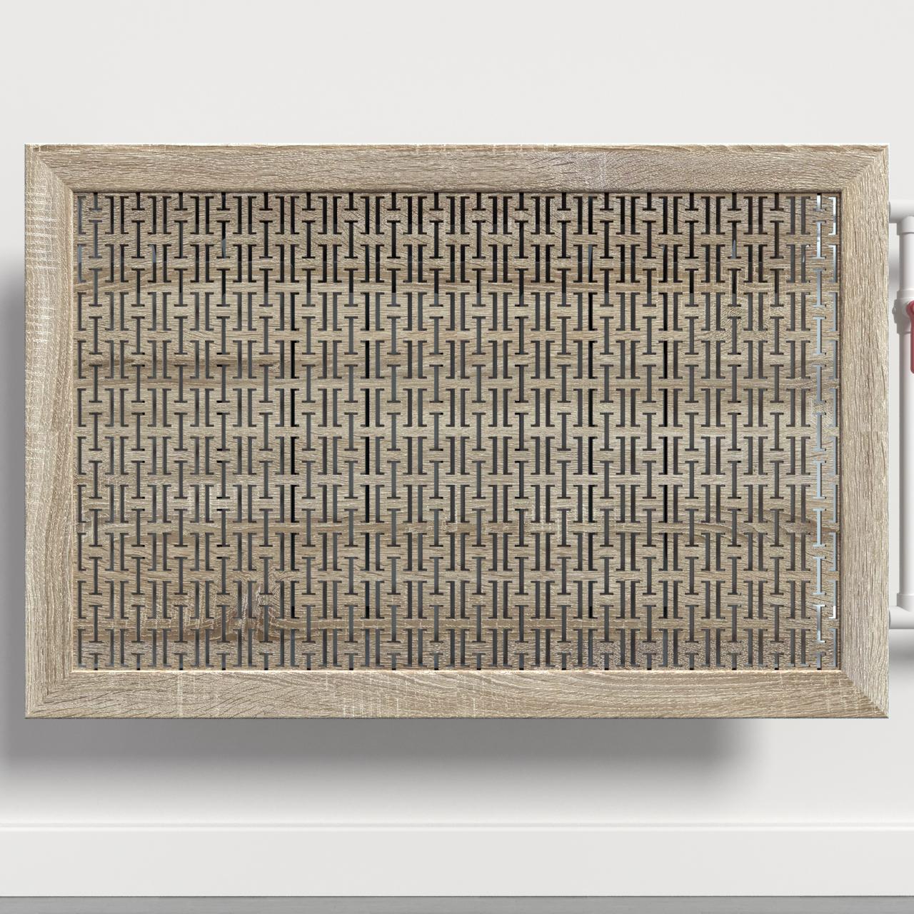 Решетка-экран на батарею SMARTWOOD 300 мм Дуб Сонома (R20491111)