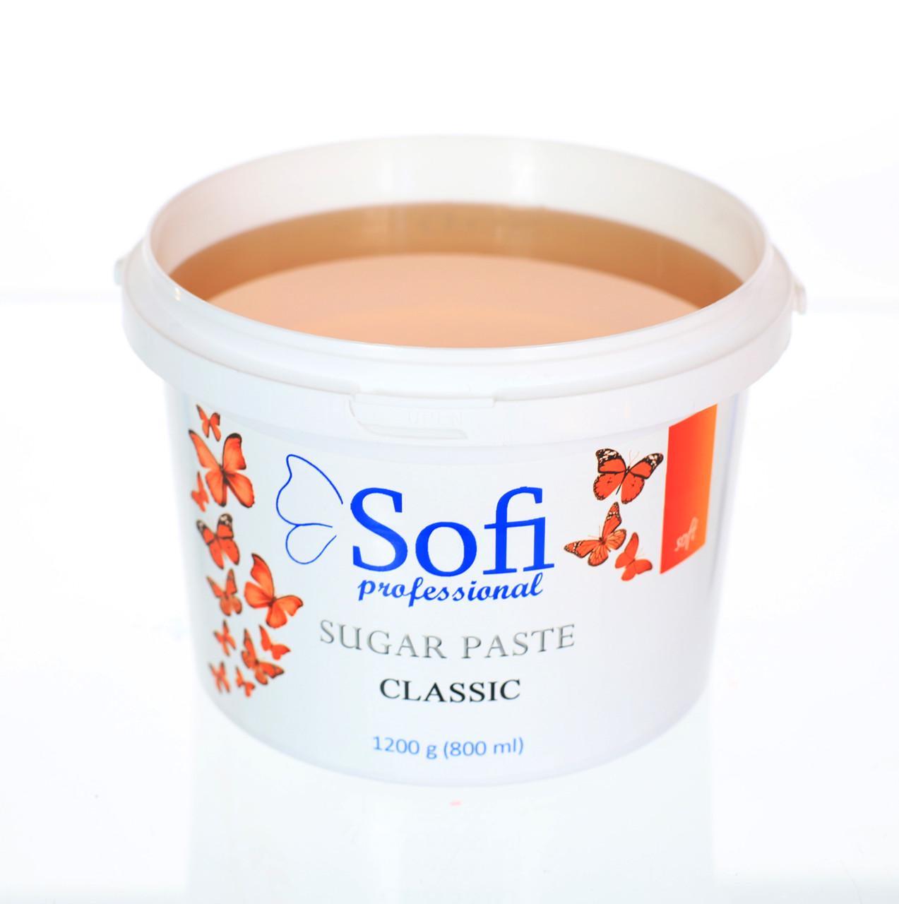 Цукрова паста для шугарингу Sofi May Classic Soft 1200 г - фото 3 Цукрова паста для шугарингу Sofi May Classic Soft 1200 г - фото 3