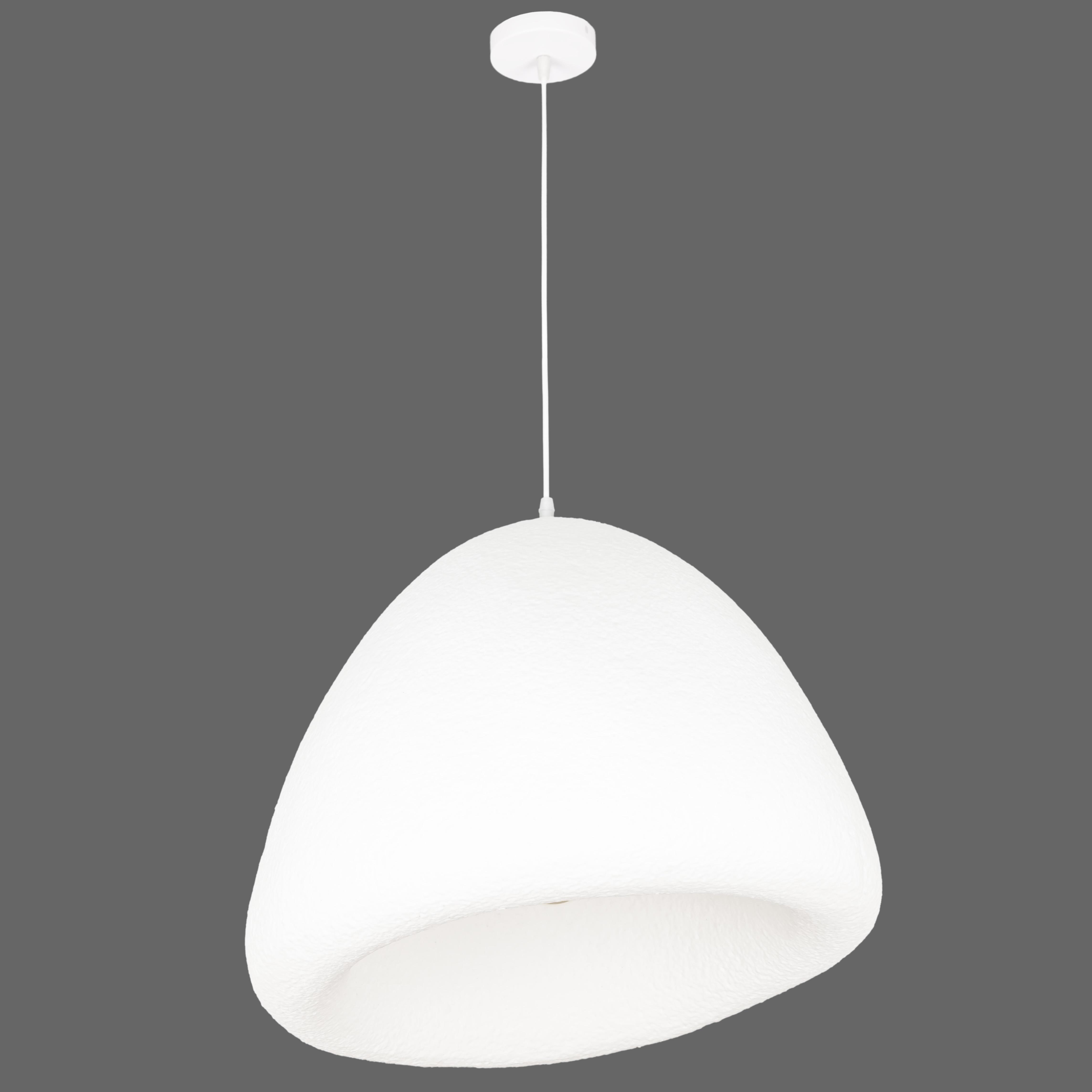 Люстра гипсовая Wabi-Sabi 51 см Белый (909-XL3636 (510) WH)