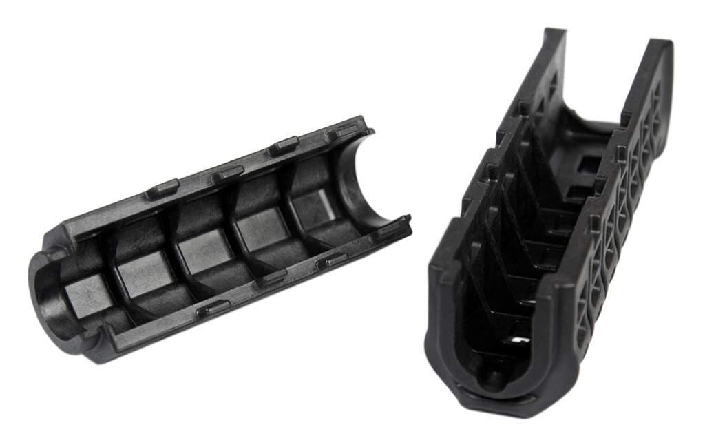 Цевье DLG Tactical 136 для АК-47/74 c планкой Picatinny + слоты M-LOK полимер Черный (zbZ3.5.23.035) - фото 6