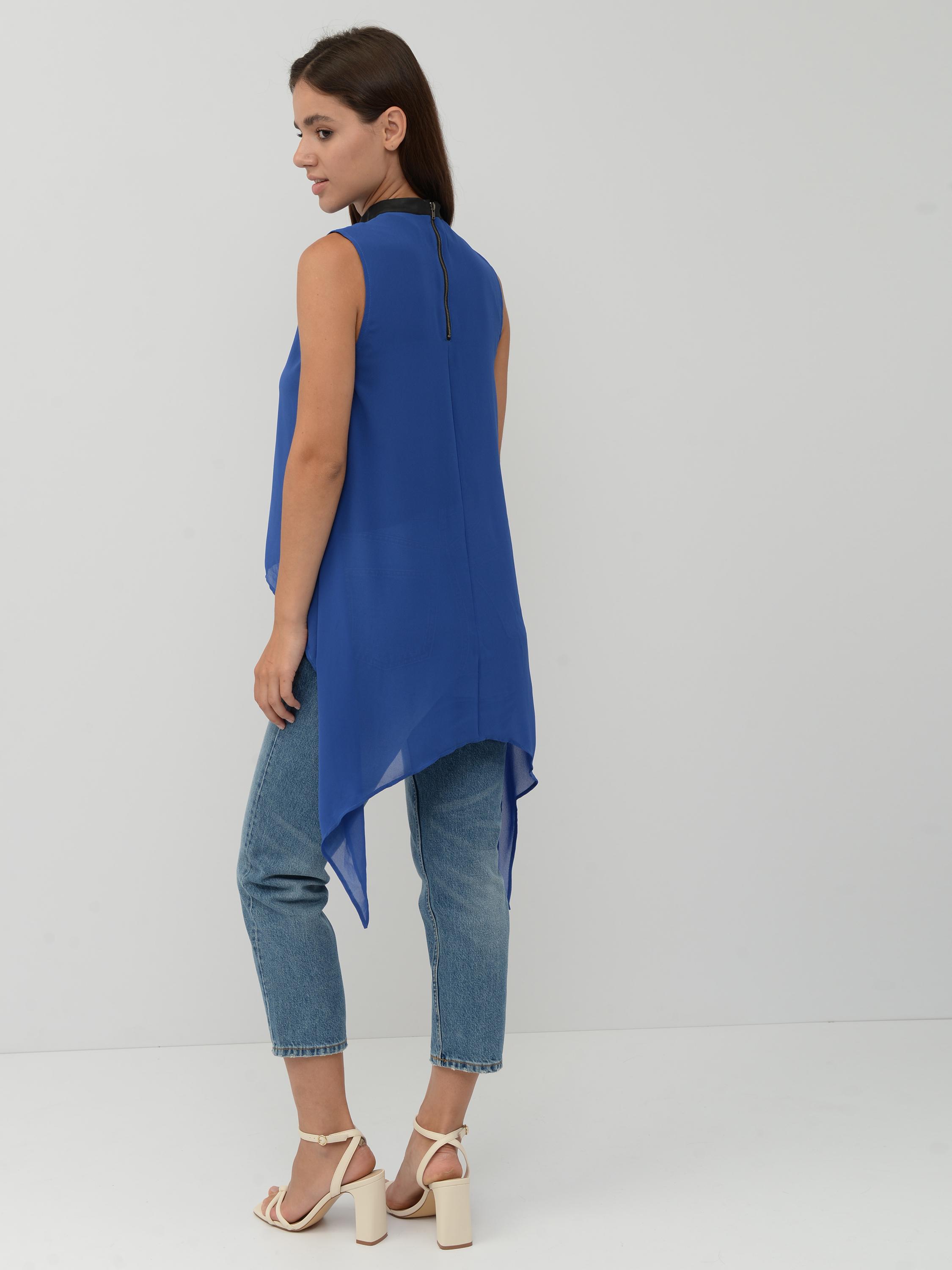 Блуза H&M р. 34 Синий (5410121) - фото 2