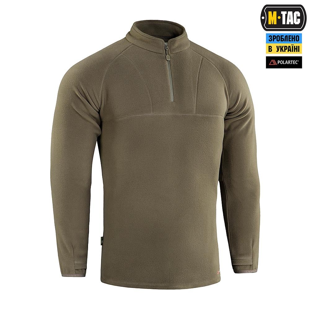 Кофта флісова M-Tac Delta Polartec XL Олива (5918867) - фото 3