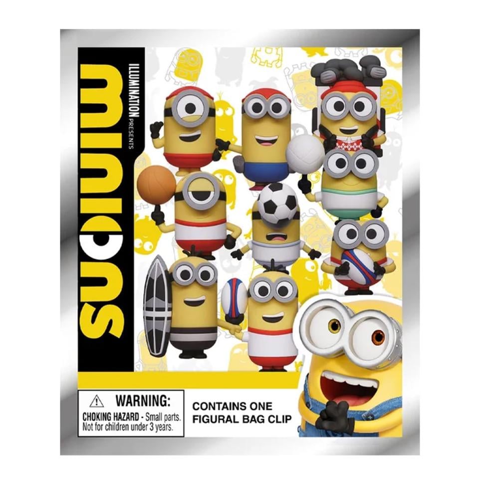 Фигура на клипсе Monogram Спортивные минионы 3D сюрприз (IF-174-F-466)