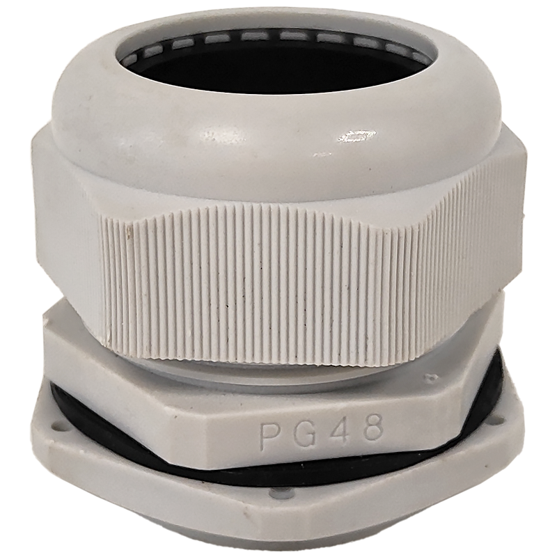 Ввод кабельный CNC PG48 IP54 полиамид для отверстий 59 мм кабель max Ø44 мм для шкафов (000000750)