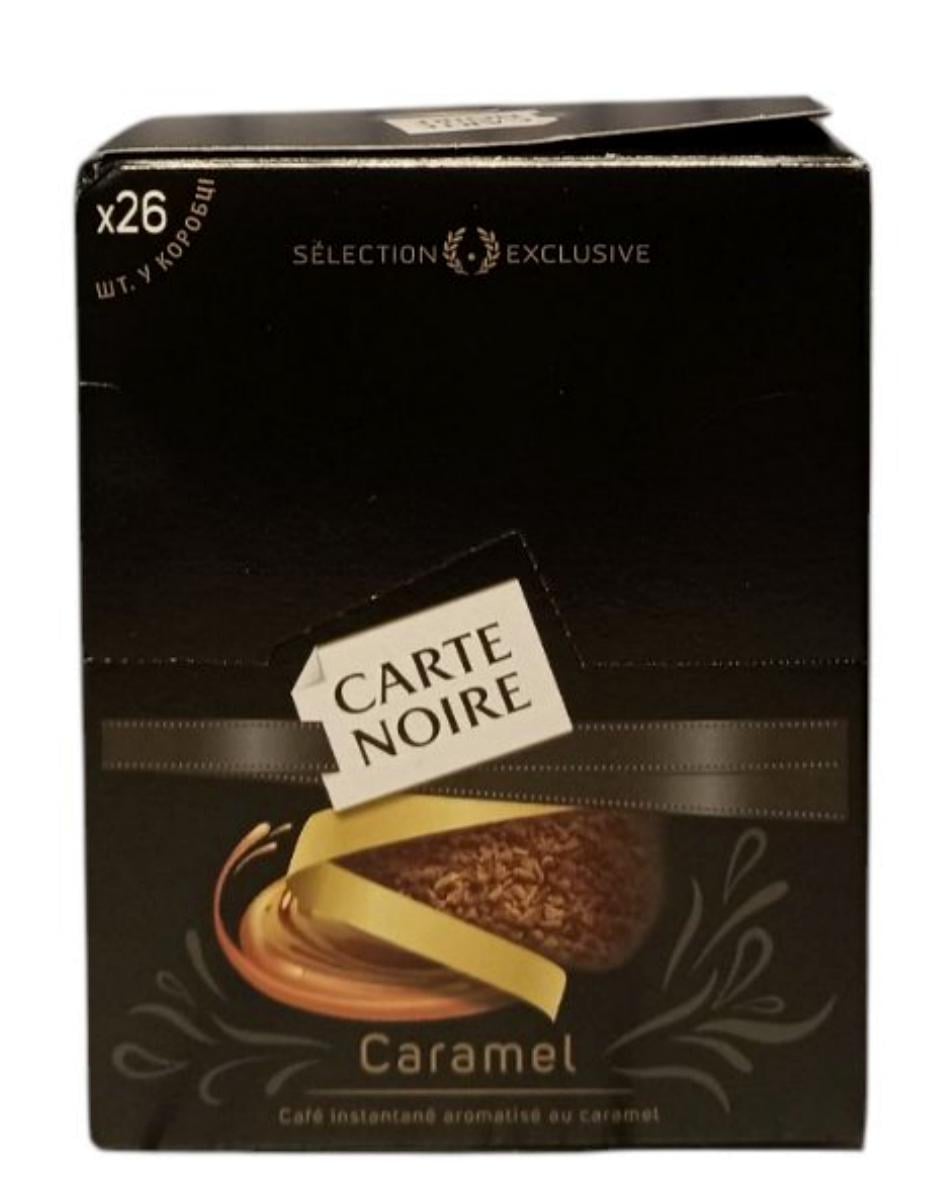 Кофе Carte Noire Caramel Карамель растворимый в стиках 26х2 г (60430)